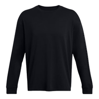 安德玛（UNDERARMOUR）春夏男子高克重训练运动长袖T恤1382890 黑色001 M