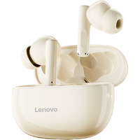  Lenovo/联想 无线降噪 半入耳式蓝牙耳机  月岩白 Type-C