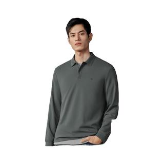  goldlion/金利来 弹力磨毛 男士长袖Polo衫