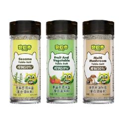 碧欧奇 减钠宝宝盐果蔬盐儿童松茸鲜专用食用盐调味料搭婴幼儿辅食