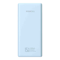  ROMOSS/罗马仕 22.5W超级快充 充电宝 自带线  远峰蓝-自带线【2万毫安-22.5W超级快充】 20000mAh