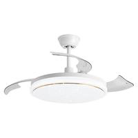 雷士 NVC Lighting照明 简约现代餐厅风扇灯吊扇灯隐形电扇卧室饭厅客厅家用灯具