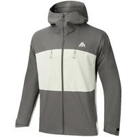 ANTA 安踏 大地之壳-水壳2.0 男子冲锋衣 AT952437607-4 深灌绿/冷灰色 M