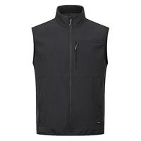 迪卡侬山地徒步登山马甲男防风保暖加绒软壳背心ODT1