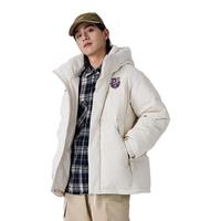 Kappa卡帕背靠背运动羽绒服2024年冬面包服外套保暖防寒服男