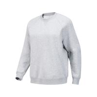 迪卡侬运动卫衣女秋季针织宽松休闲上衣套头运动服嫩黄色卫衣SAX3