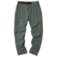 Jack Wolfskin狼爪裤子男秋冬户外城市运动宽松防泼水休闲软壳长裤5031881 5031881-4136/石坂绿 48 175/84A