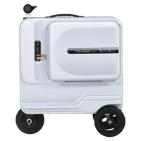 Airwheel 爱尔威 SE3 智能骑行行李箱电动旅行箱男 载人儿童拉杆箱女 火萃岩黑—青春版