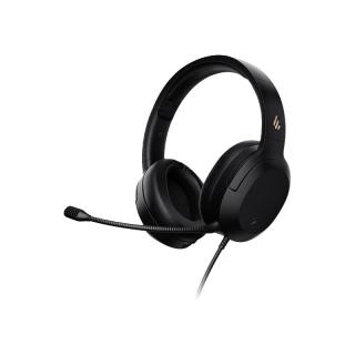 EDIFIER 漫步者 K820NC 耳罩式头戴式动圈主动降噪有线耳机 黑色 USB口
