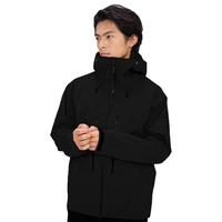 【灵铠】High Rock/天石鹅铠甲eVent暴雨防水冲锋衣登山硬壳G449 黑色 XS