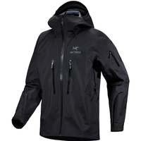 ARC'TERYX 始祖鸟 Alpha Sv Jacket Gore-tex 男子防水冲锋衣 Black/黑色 S