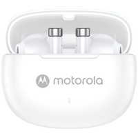  motorola/摩托罗拉 降噪 真无线蓝牙耳机  Type-C快充 Type-C 白色