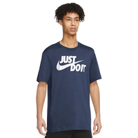 耐克(NIKE)春夏男短袖T恤 纯棉 运动休闲 经典简约 AR5007-410 藏青XL