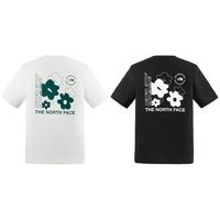 TheNorthFace北面 2025夏款款圆领印花透气纯棉短袖T恤 8EYB