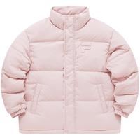FILA FUSION斐乐潮牌款羽绒服时尚宽松立领男女装上衣 赤粉色-PK 175/96A/L