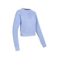 迪卡侬长袖春季街舞加绒卫衣圆领抽绳套头衫宽松短款运动服SAX3