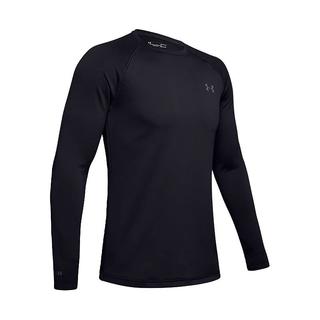 安德玛 UNDER ARMOUR ColdGear Base 3.0 男子运动T恤 1343243-001 黑色 L