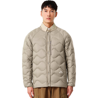 PELLIOT 伯希和 户外羽绒服女秋冬650蓬鹅绒保暖外套男冲锋衣内胆 卡其色 XS