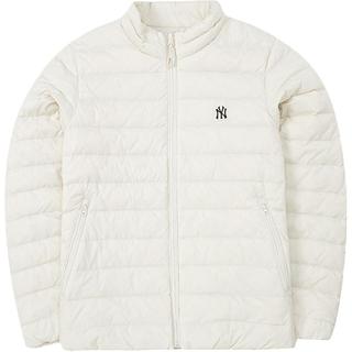 MLB羽绒服男女装冬NY小标薄款上衣立领外套3ADJB1626