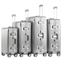 EAZZ 拉杆箱 E-6023 银色 24英寸