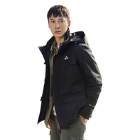 伯希和（Pelliot）冲锋衣男女三合一秋冬抓绒可拆卸两件套户外硬壳防水防风外套0105 【男】曜石黑 L