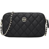  HONGU/红谷 头层牛皮 女士单肩包  小包 漆黑