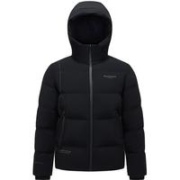 波司登（BOSIDENG）90绒短款羽绒服男女情侣款防风防泼抗静电连帽保暖外套   170/92A 体重约130-150斤