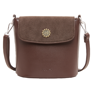 卡文 包包女植鞣斜挎包小方包手机包高级感美拉德单肩包女