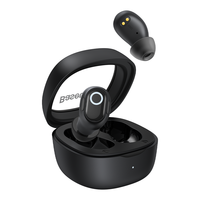 移动专享：倍思 蓝牙耳机真无线适用于苹果华为运动跑步无延迟降噪2022新款WM02