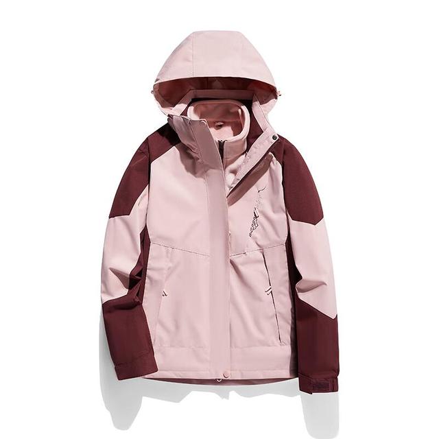 Jeep 吉普 男女同款三合一加绒户外冲锋衣滑雪服（摇粒绒内胆+三防夹克）