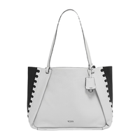 TUMI/途明【早春】Georgica女士手提包清新时尚女士托特包 灰色/黑色/0734515GRYD