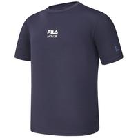 FILA 斐乐男子运动短袖T2024夏新防晒吸湿速干上衣T恤男