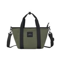NAUTICA诺帝卡 斜挎男女包简约休闲大容量手提单肩旅行背包托特包 绿色-M
