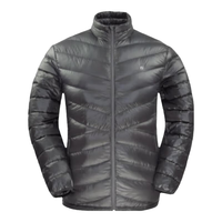 君羽户外800蓬羽绒服男女短款90白鹅绒秋冬时尚轻薄鹅绒服52021 男款—雾灰 L L 男135-150斤/女105-115斤