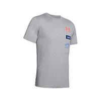 UNDER ARMOUR 安德玛 男子运动T恤 1351628-035 灰色 S