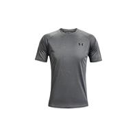 UNDER ARMOUR安德玛男子运动短袖25UA TECH跑步训练舒适速干衣1327965 灰色-012 XL
