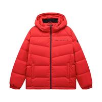 XTEP特步门店同款驭温2.0羽绒服男三防科技保暖外套977429190393 魔力红 XL