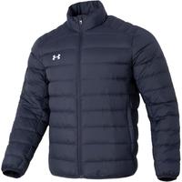 安德玛（Under Armour）官网薄款羽绒服男 23款 90%高含绒羽绒内胆轻盈防风保暖羽绒外套 23600804-013/蓝色 M/170