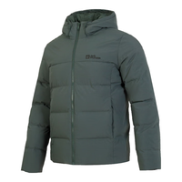 Jack Wolfskin狼爪羽绒服男24秋冬户外运动防风保暖700蓬羽绒外套A62269 A62269-4136/石板绿 L 180/100A 充绒量：230G