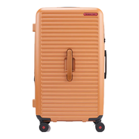 新秀丽(Samsonite)行李箱27英寸拉杆箱可扩容时尚旅行箱包HG0芥末黄托运密码箱
