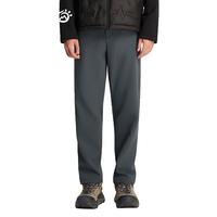 探拓户外冲锋裤 男秋冬休闲裤 防寒登山长裤 煤渣灰 M