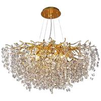 欧普(OPPLE)现代客厅水晶吊灯款卧室餐厅灯枝形吊灯灯具 圆直径40cm