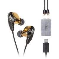 HIFIMAN 海菲曼 RE2000 PRO 入耳式动圈有线耳机 黑金色 3.5mm