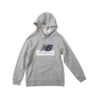 New Balance 针织上衣 儿童户外休闲连帽套头卫衣 7CB4S053-GR