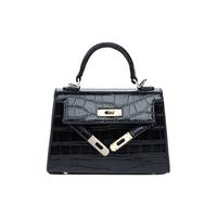 薇妮 VINEY 牛皮包包女包凯莉包轻奢腋下包小众百搭手提包时尚单肩斜挎包小包ck风休闲