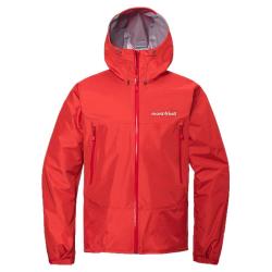 mont·bell Rain Trekker冲锋衣男款25新品防水防风透湿硬壳外套 1128729 BK黑色 S