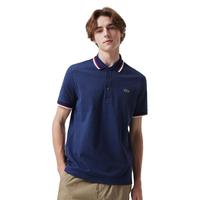 LACOSTE/拉科斯特 拼色设计 男士POLO衫