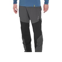 睿坡 Rab24男士Torque VR软壳裤户外运动登山徒步攀登防风长裤 QVR-88 炭黑色 30