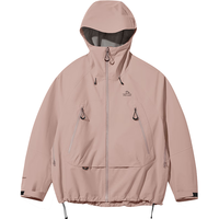 伯希和（Pelliot）【山壳】硬壳冲锋衣男女户外春秋夹克登山服外套12340164粉色XS 枯玫粉/全天候硬壳【男女同款】 XS【偏大一码】