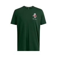 安德玛（UNDERARMOUR）春夏State Champs男子运动休闲短袖T恤1386812 森林绿301 M